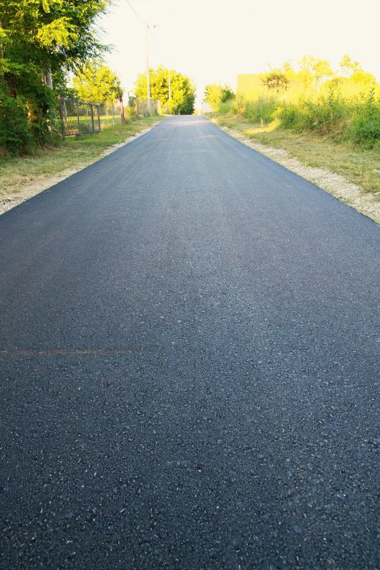 Fresh Asphalt Installation